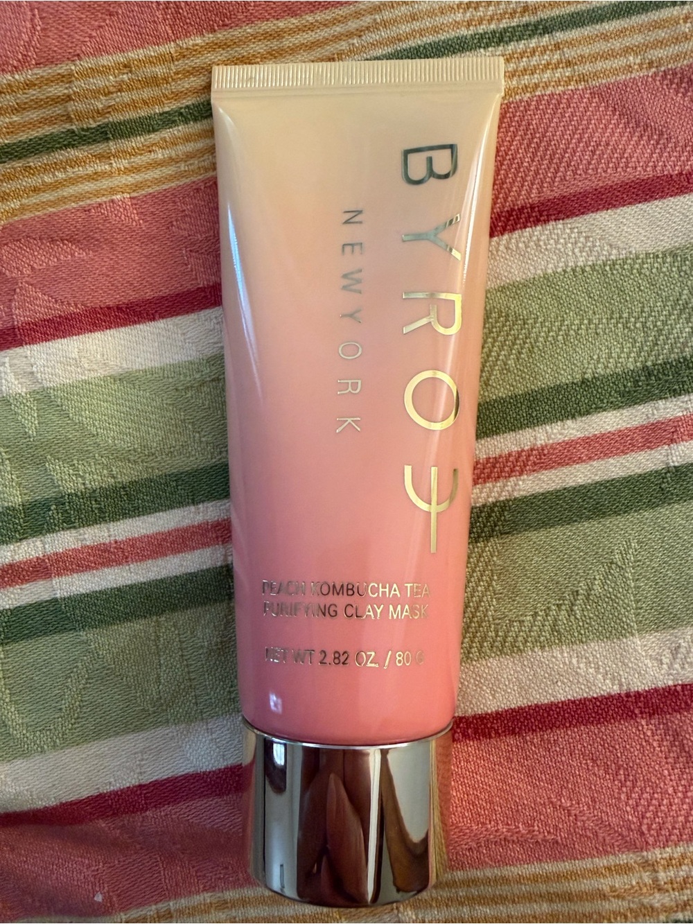 BYROE 👑🛍️ NEW YORK MASK peach 🍑 kombucha tea purifying mask NWT SEALED